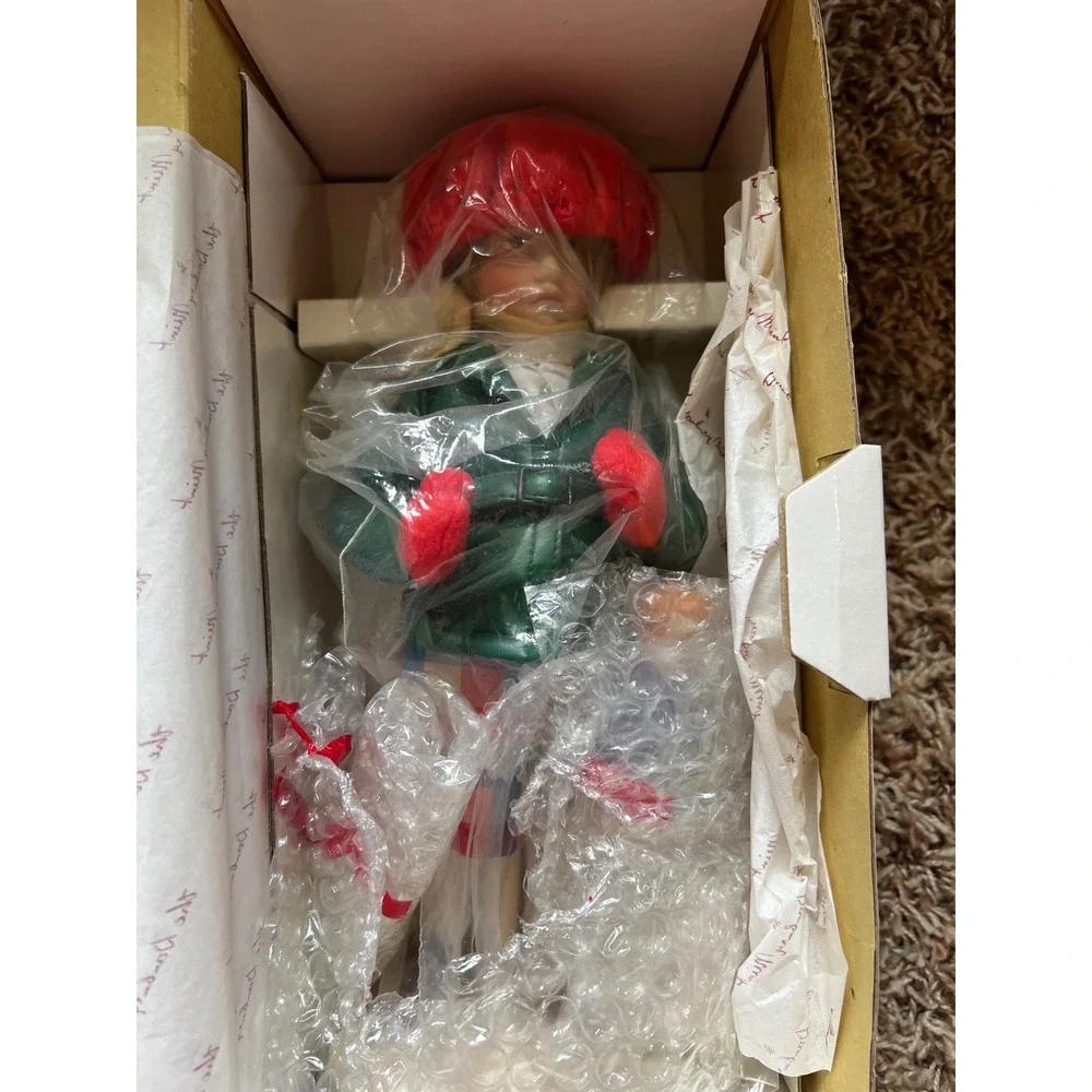 Danbury Mint Norman Rockwell Little Girl and Her Doll Porcelain Set 1986 Vintage